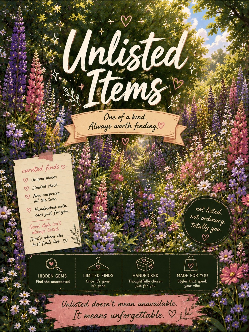 Unlisted Items 1-50